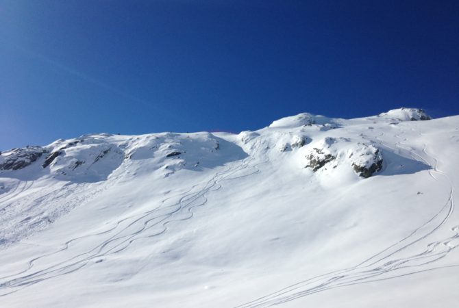 Hors piste domaine Skiable Les Sybelles