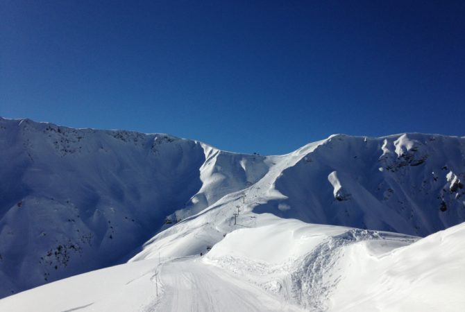 Haut des Pistes de Saint-colomban-des-villards